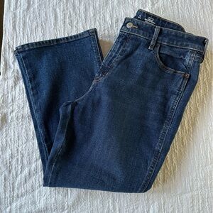 Old Navy Cropped Flare Jeans Petite